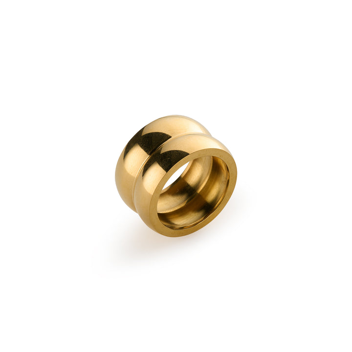 Nellie - Double Dome Duo Ring Stainless Steel