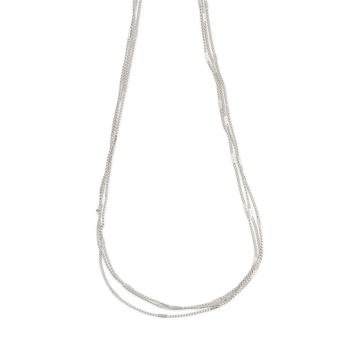 Mika - Moniketjuinen kaulaketju ruostumatonta terästä