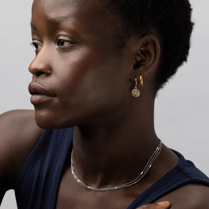 Mika - Moniketjuinen kaulaketju ruostumatonta terästä