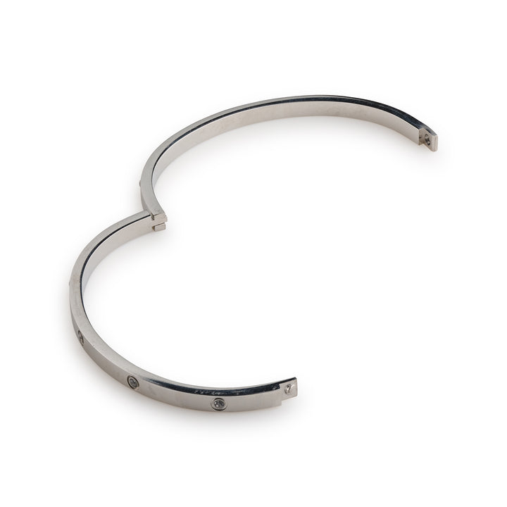 Fiona - Crystal Bangle Bracelet Stainless Steel