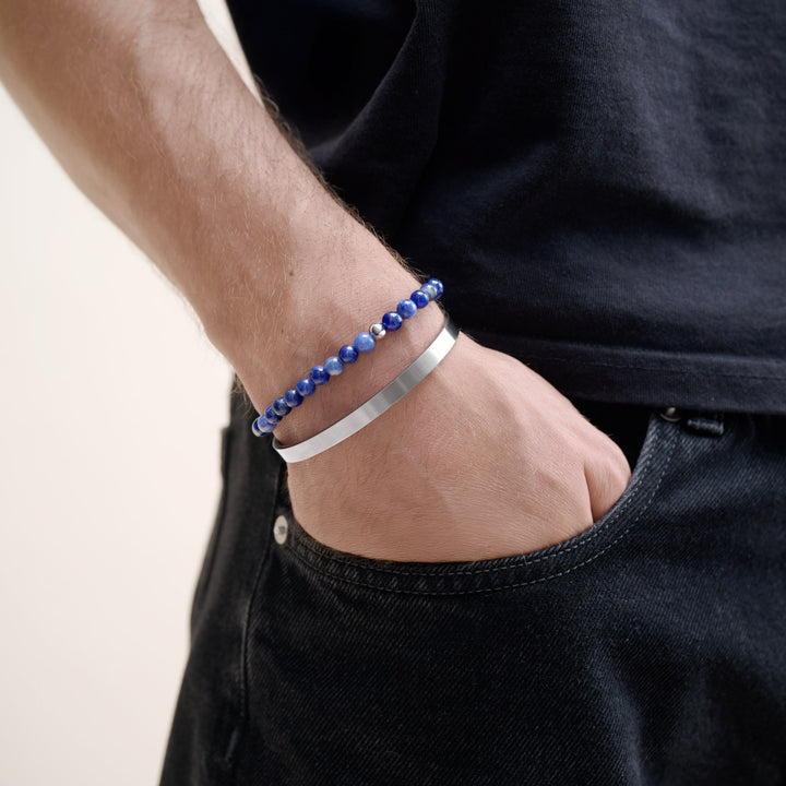 Tristan - Tyylikäs rannekoru ruostumattomasta teräksestä