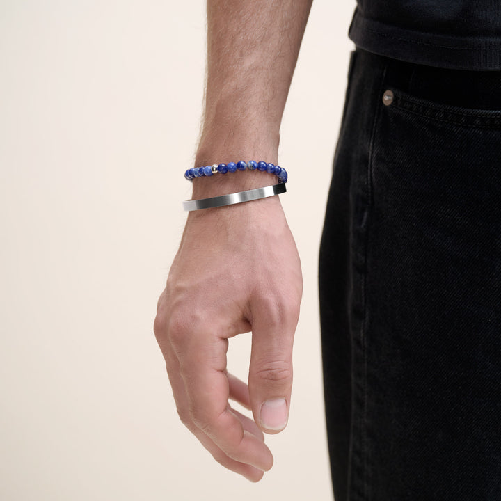 Tristan - Tyylikäs rannekoru ruostumattomasta teräksestä