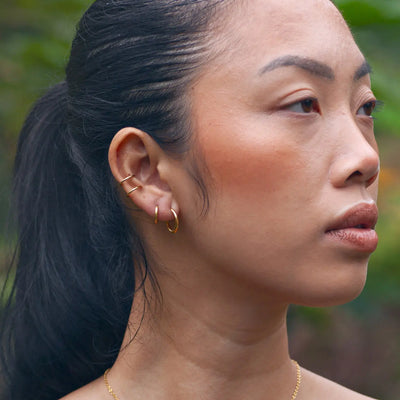 Harper - Hoop Earrings 16mm ruostumaton teräs