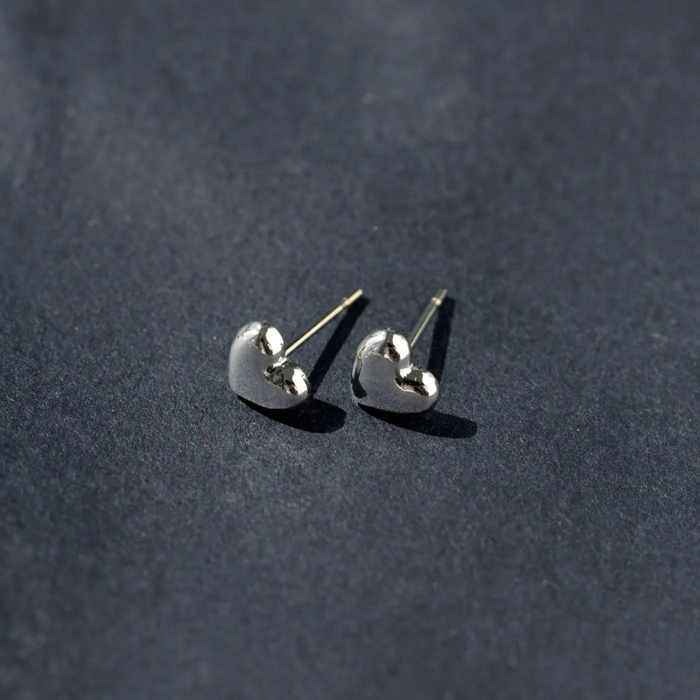 Sofia Heart Stud Earring 6mm ruostumaton teräs