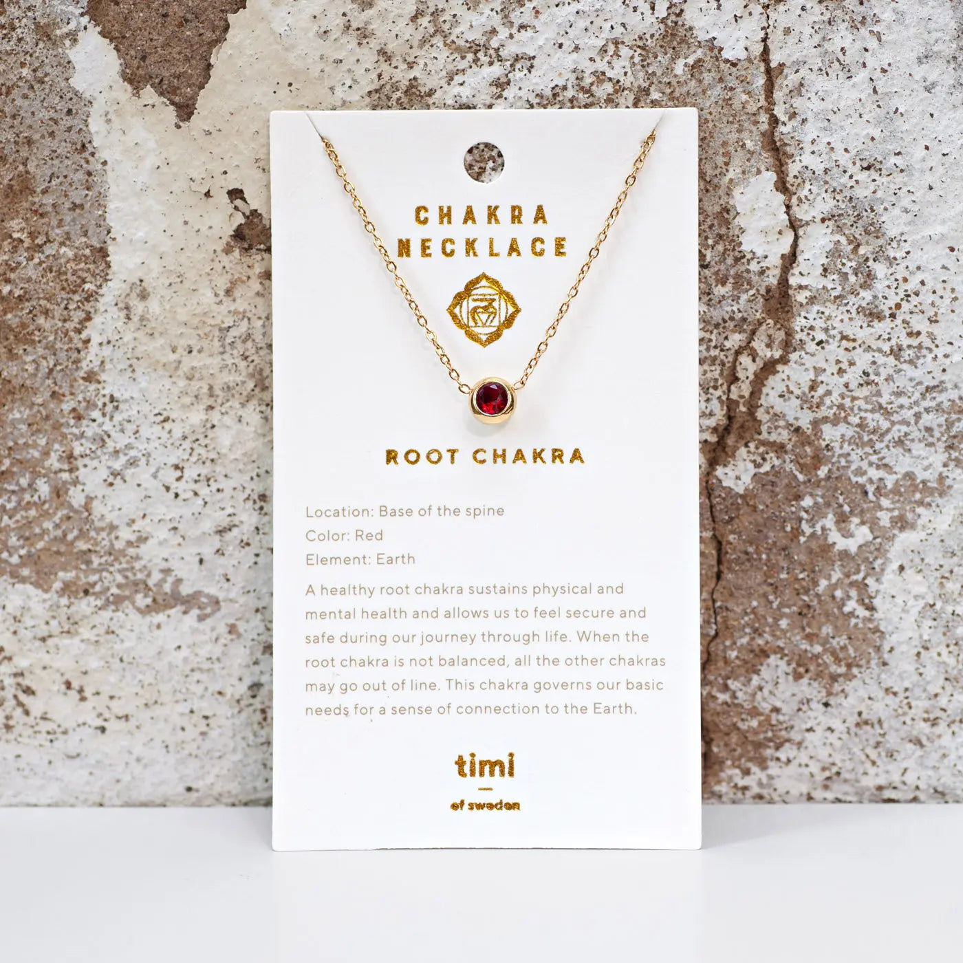 Chakra Crystal kaulakoru ruostumatonta terästä