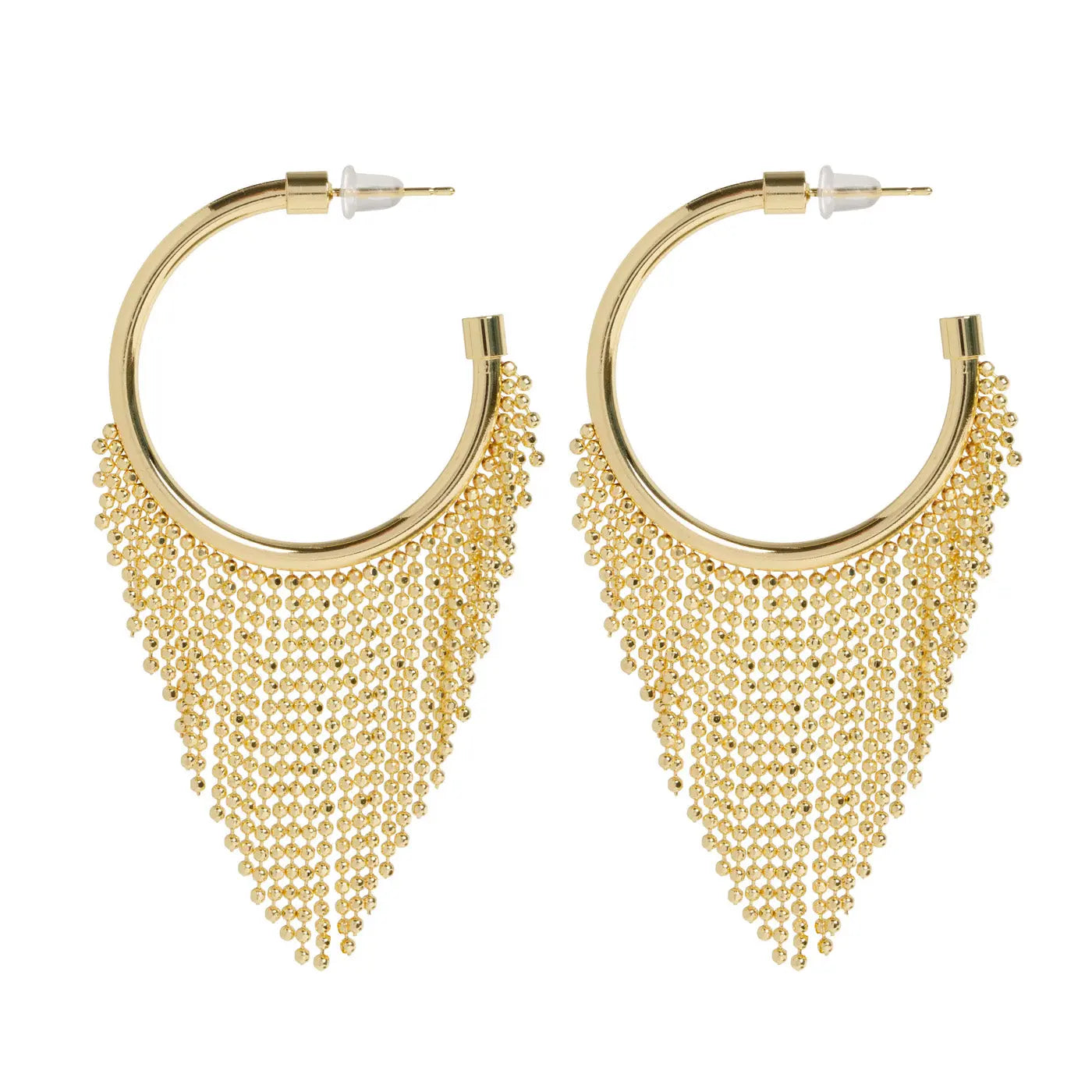Simona - Multi Chain Hoop -korvakorut