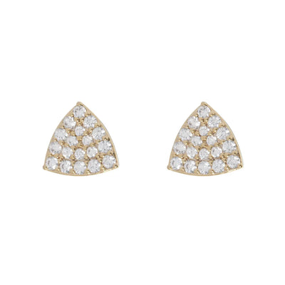 Eliza - Sparkling Crystal Stud Earrings