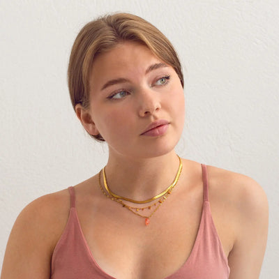 Isolde - Karneolikaulakoru