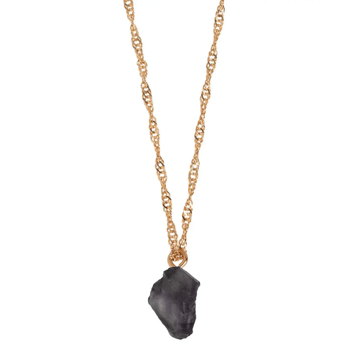 Isolde - Black Agate Necklace