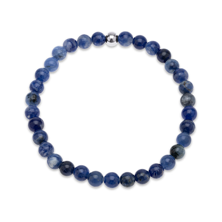 Erika - Stone Bead Bracelet Stainless Steel