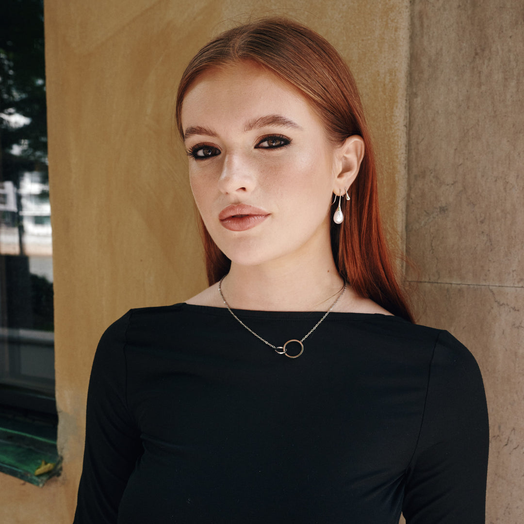 Ottilia - Drop Earrings Stainless Steel