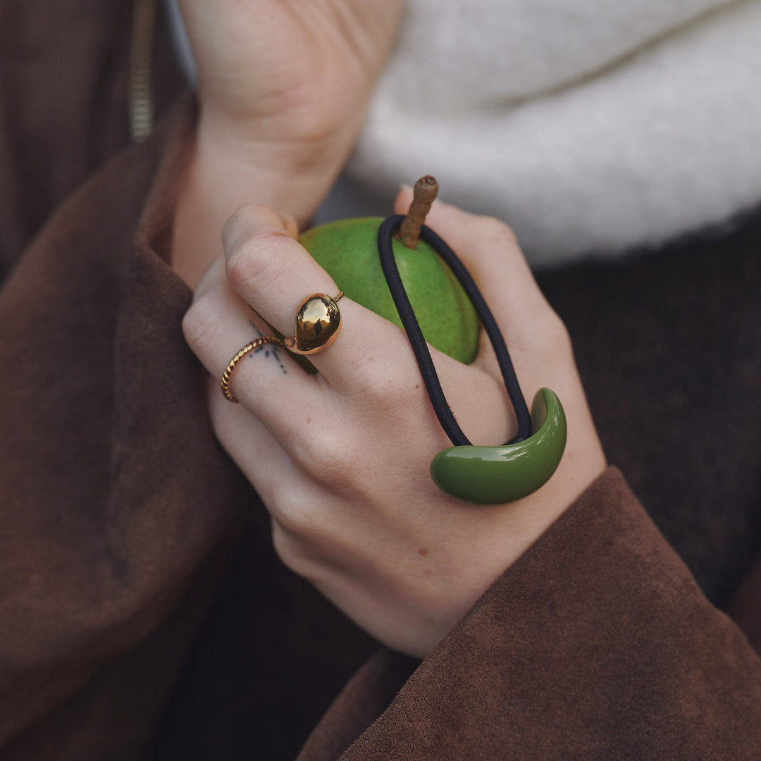 Elna - Ring Struktur Rostfritt Stål