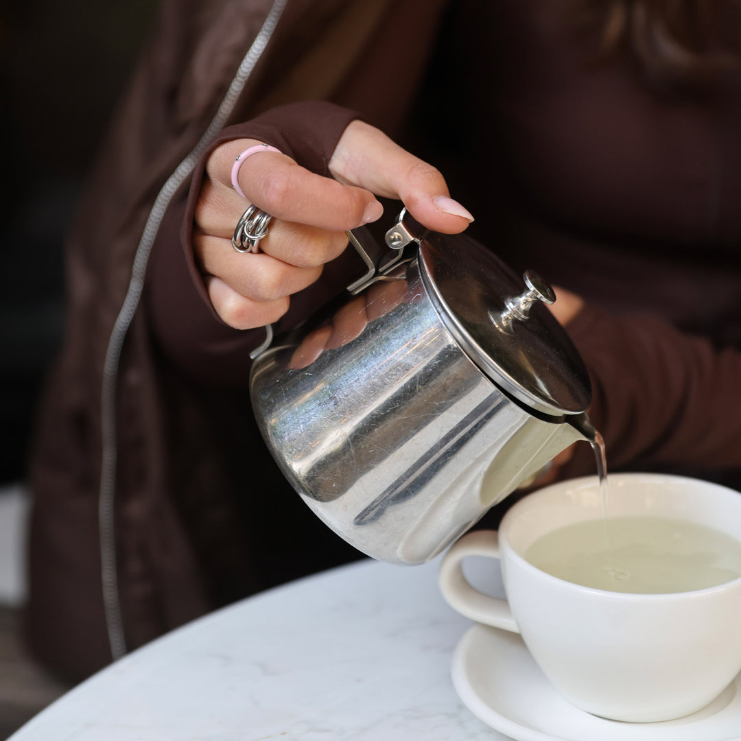 Irene - Pinottu Sormus Tyylikäs Ruostumaton Teräs