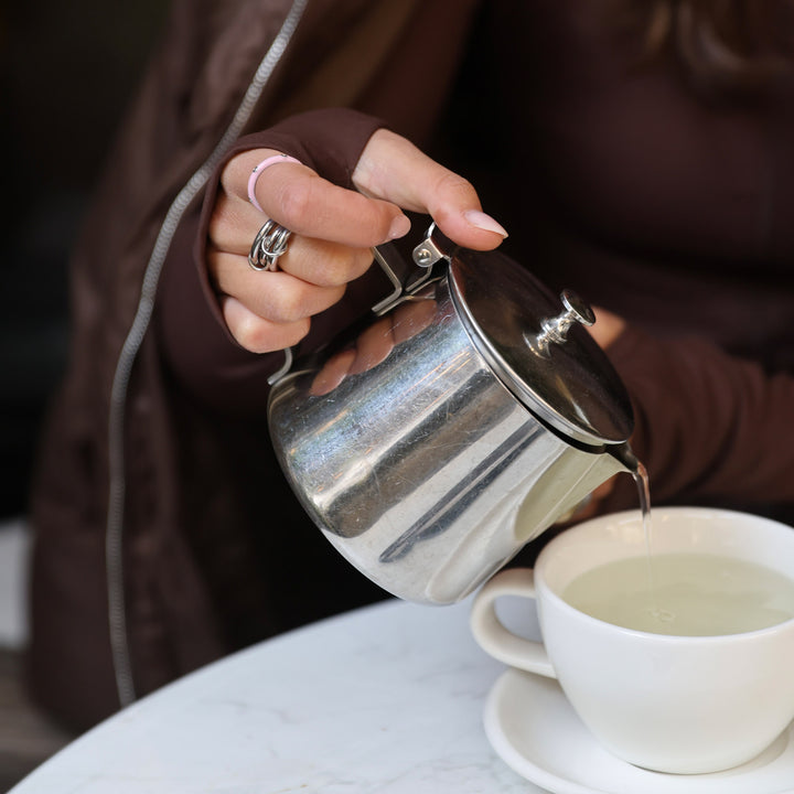 Irene - Pinottu Sormus Tyylikäs Ruostumaton Teräs