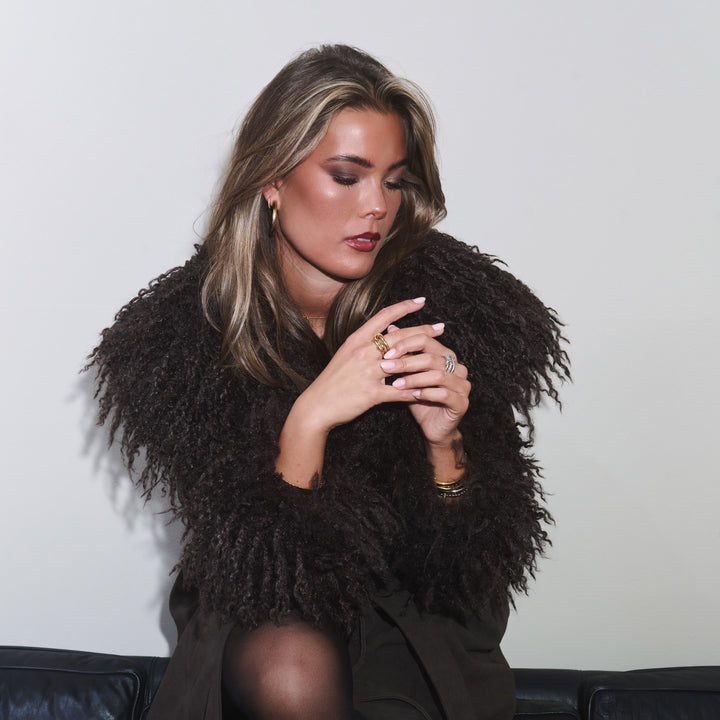 Irene - Pinottu Sormus Tyylikäs Ruostumaton Teräs