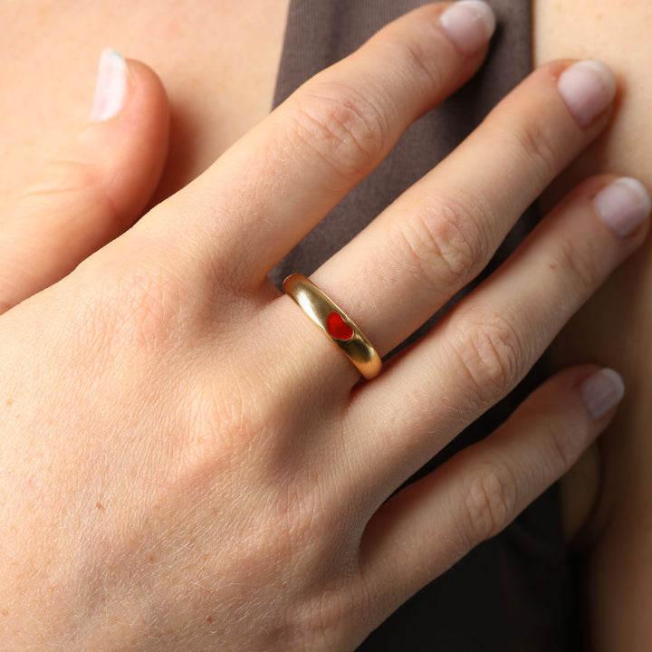 Odette - Sydänsormus ruostumattomasta teräksestä