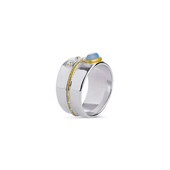 Isra - Boho Statement Ring Stainless Steel