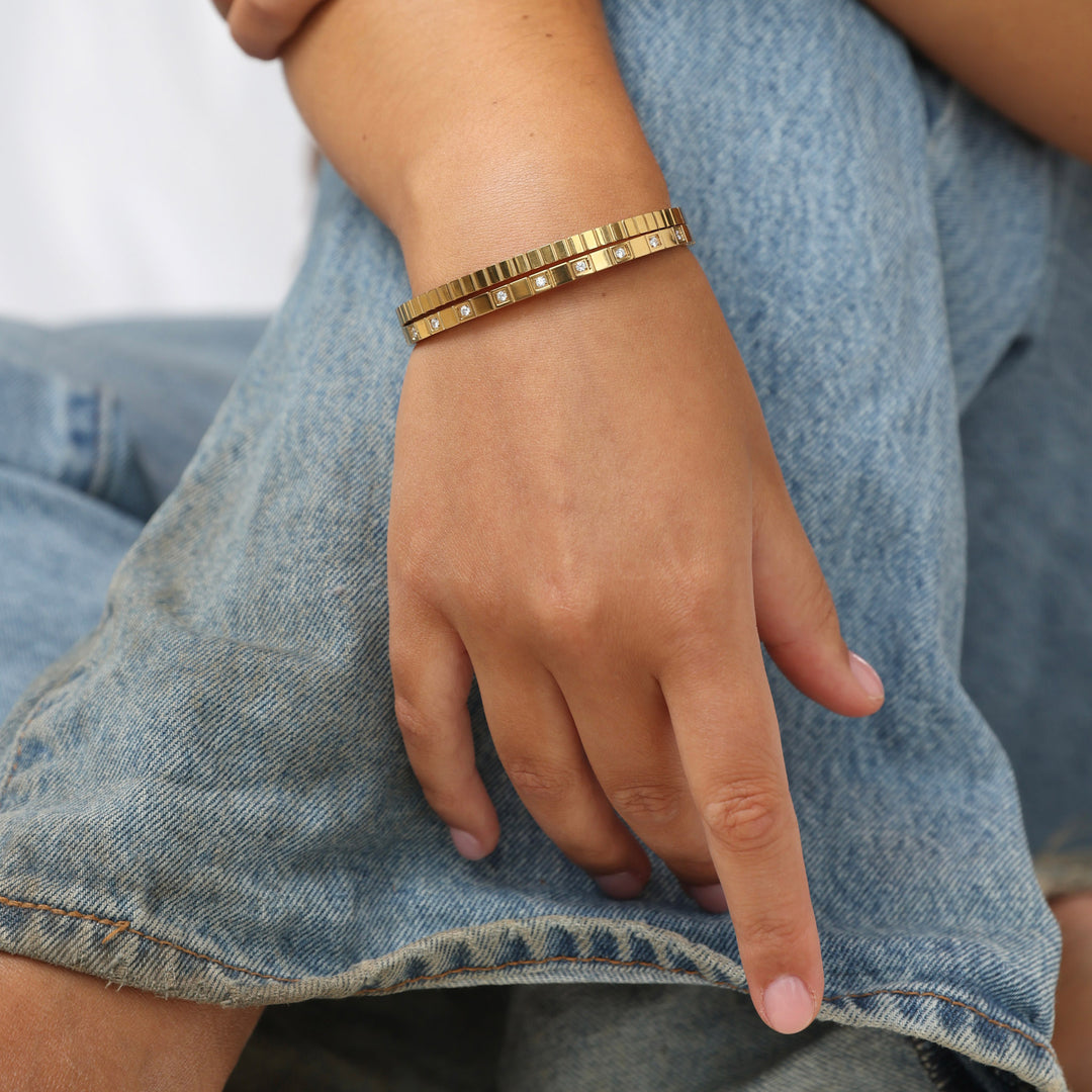 Meg - Kristallirannekoru ruostumattomasta teräksestä