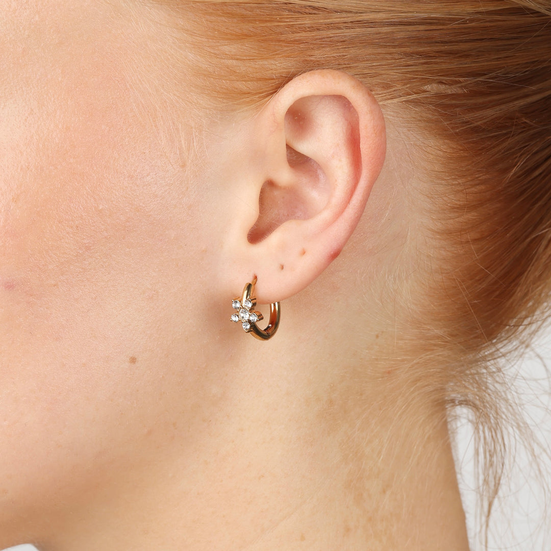 Helia - Hoops Örhängen Rostfritt Stål