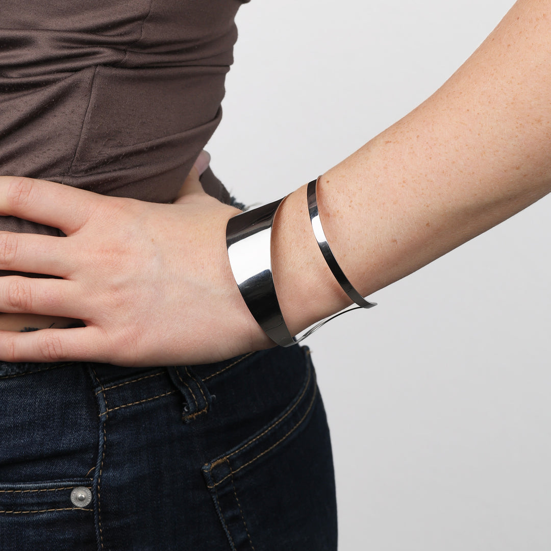 Krista - Chunky rannekoru ruostumattomasta teräksestä