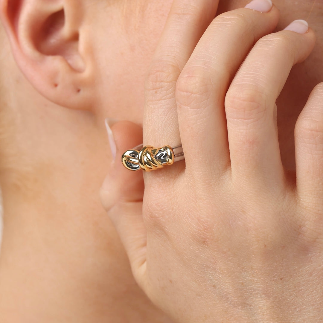 Kelly - Knot Ring Stainless Steel