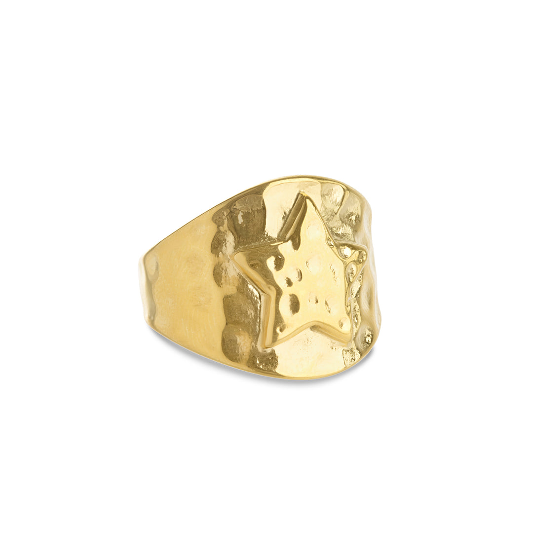 Yrsa - Star Ring Stainless Steel