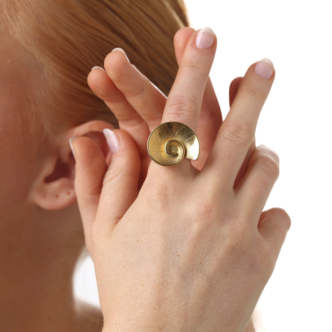Marla - Shell Ring Stainless Steel