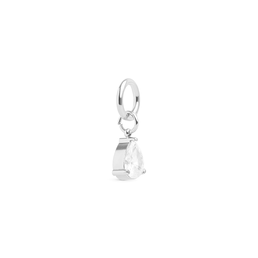 Wren - Crystal Charm Rostfritt Stål