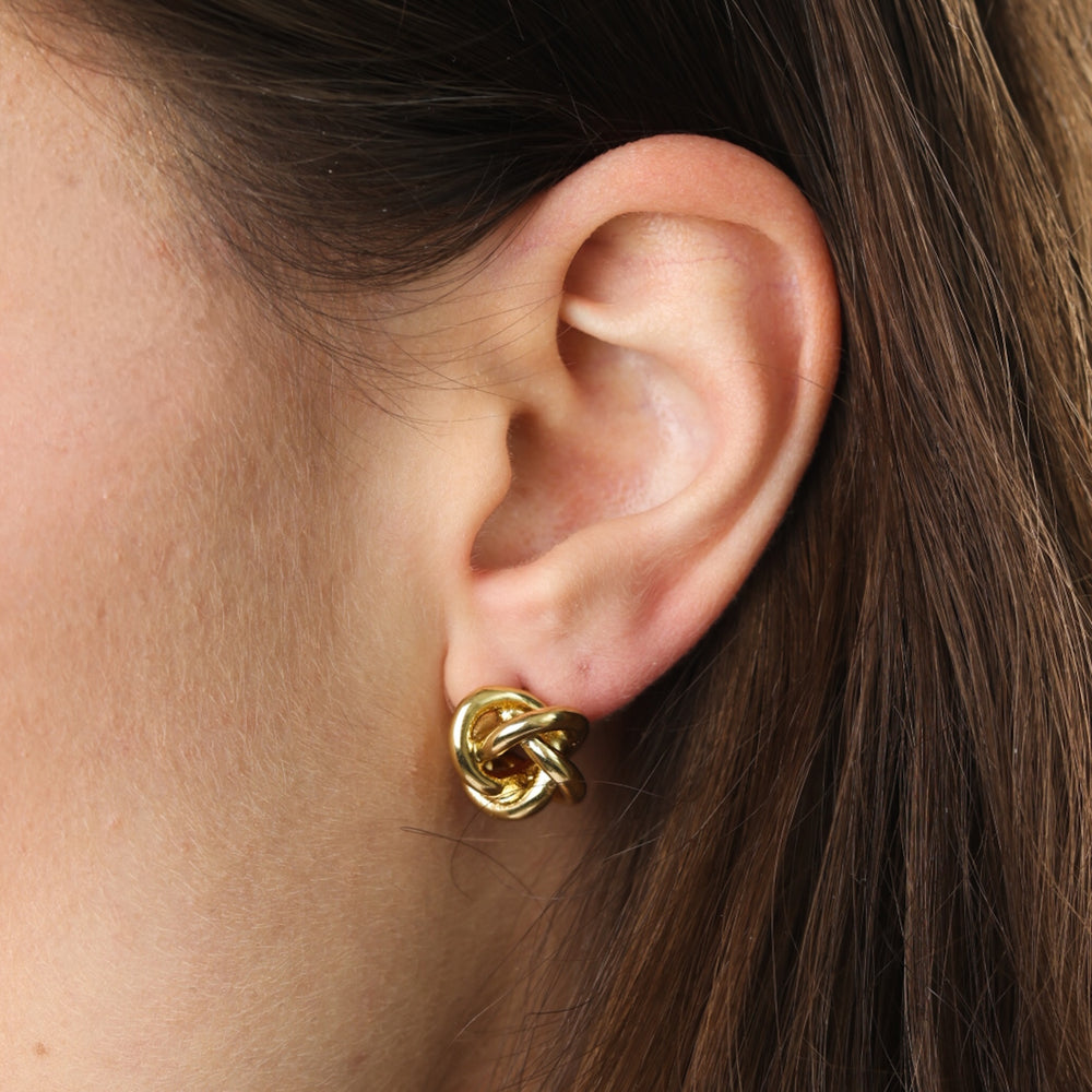 Karla – knutstuds i rostfritt stål, guld | Timi of Sweden