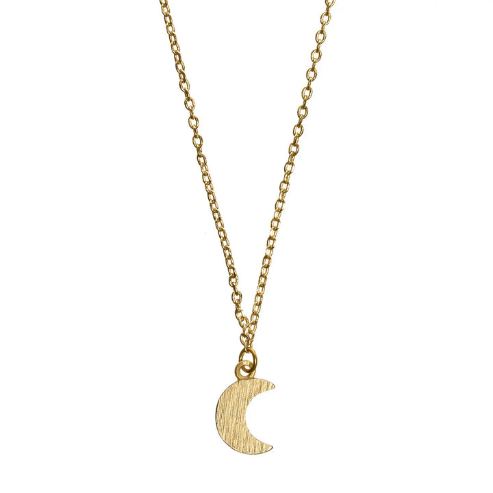 Moon Necklace Gold