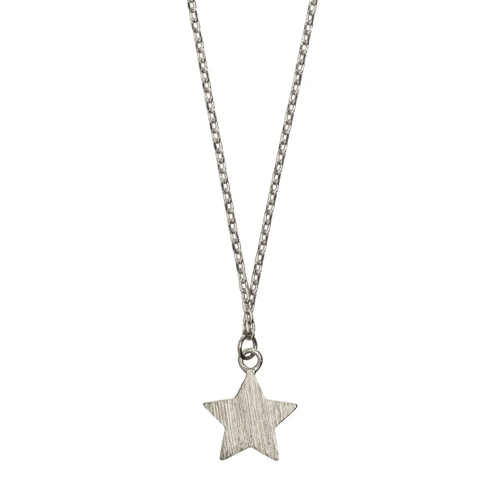 Star Necklace Silver