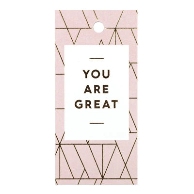 You are Great Gift Tag