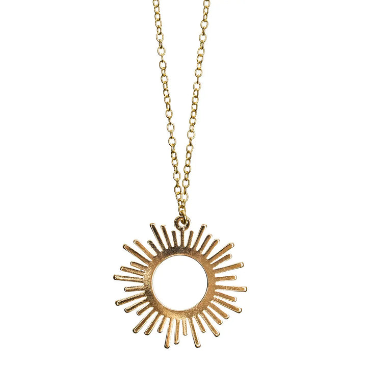 Long Necklace Sun Gold