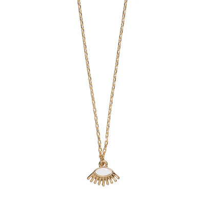 Eyes on me Necklace Gold