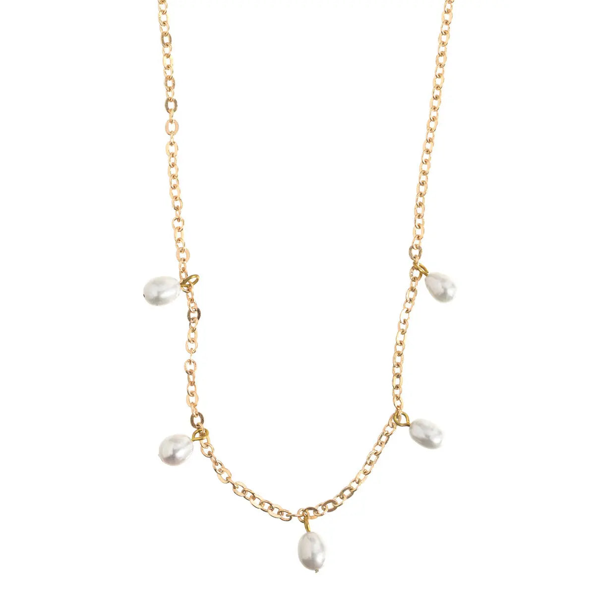 large white pearl necklace