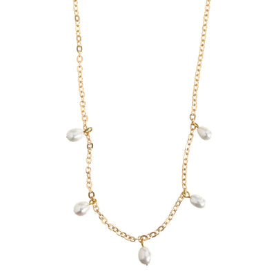 large white pearl necklace