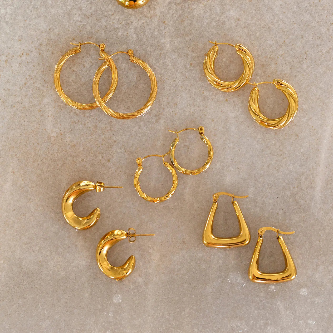 Chunky Hoop -korvakorut