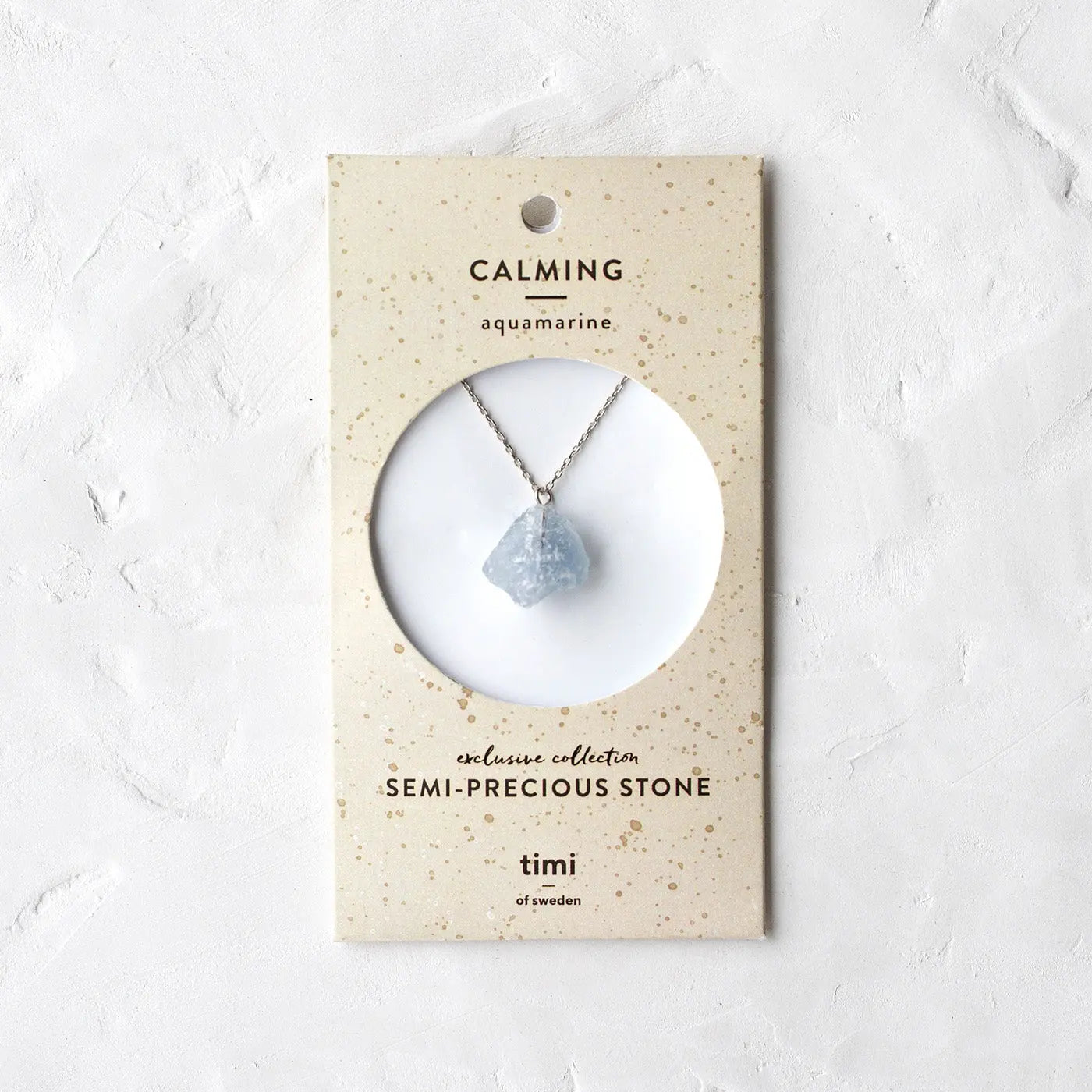 Precious stone Necklace, Silver