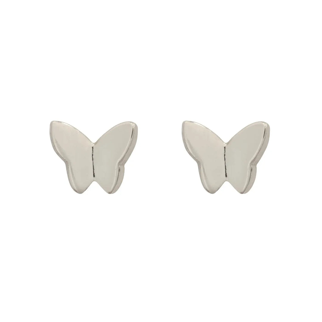 Liza - Mini Butterfly Stud Earrings