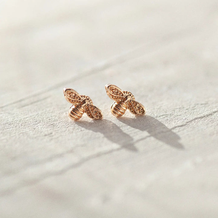 Beatrice - Bee Stud Earrings