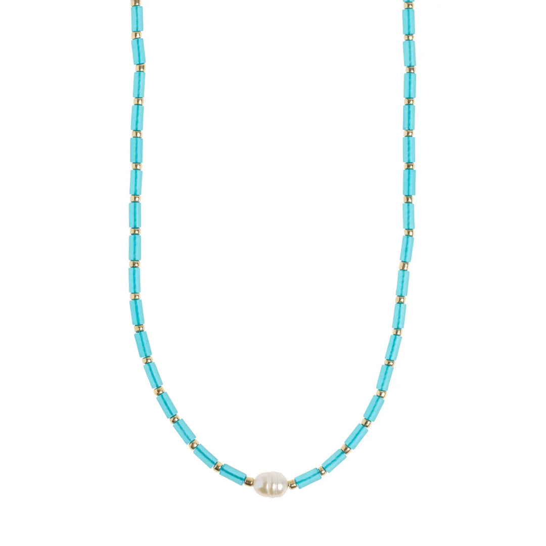 Adeline - Pearl & Bead Necklace