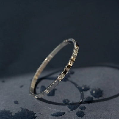Fay - Crystal Bangle ruostumaton teräs